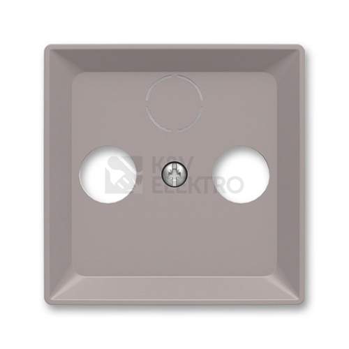 ABB Zoni multimediální zásuvka/kryt/záslepka greige 5011T-A00300 244 (2CHT080300A4244)