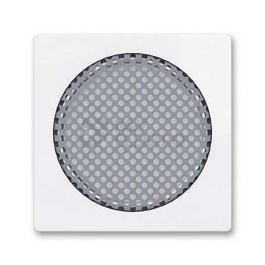 Obrázek produktu ABB Zoni kryt pro reproduktor s kulatou mřížkou bílá 5016T-A00075 500 (2CHT660075A4500) 0