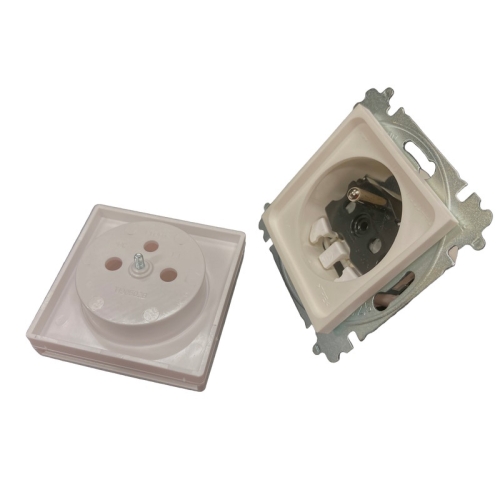 ABB Zoni zásuvka IP44 bílá 6619T-A06995 500 s clonkami (2CHT196995A6500)