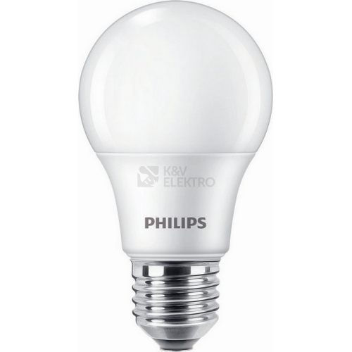 LED žárovka E27 Philips A60 8W (60W) studená bílá (6500K)