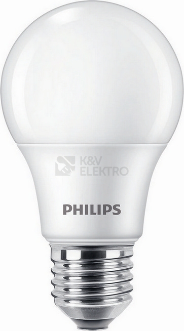 Obrázek produktu LED žárovka E27 Philips A60 8W (60W) studená bílá (6500K) 0