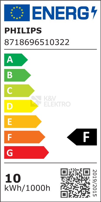 Obrázek produktu LED žárovka E27 Philips A60 10W (75W) neutrální bílá (4000K) 2