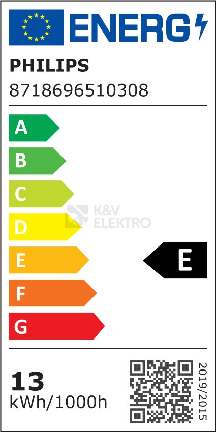 Obrázek produktu LED žárovka E27 Philips A60 13W (100W) neutrální bílá (4000K) 1