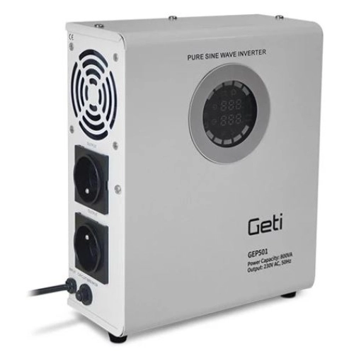 Zdroj záložní GETI GEP501 sinus 500W nástěnný (obrázek 3)