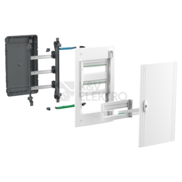 Obrázek produktu Rozvodnice pod omítku Schneider Electric PrismaSet XS 52M LVSXN413 bílé dveře 2