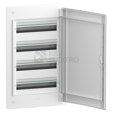 Obrázek produktu Rozvodnice pod omítku Schneider Electric PrismaSet XS 72M LVSXN418 bílé dveře 1