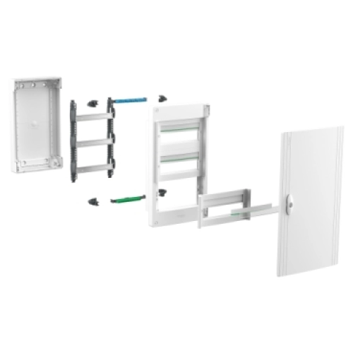 Rozvodnice nástěnná Schneider Electric PrismaSet XS 39M LVSXQ313 bílé dveře (obrázek 3)