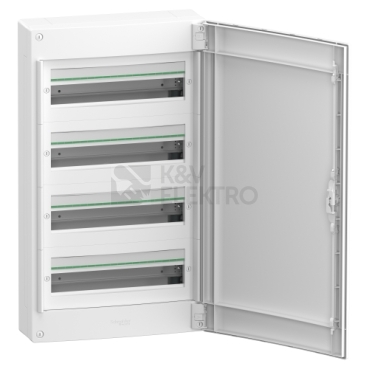 Obrázek produktu Rozvodnice nástěnná Schneider Electric PrismaSet XS 72M LVSXQ418 bílé dveře 1