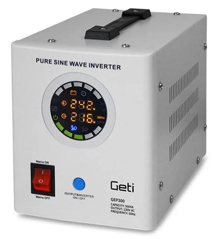 Zdroj záložní GETI GEP300 sinus 300W