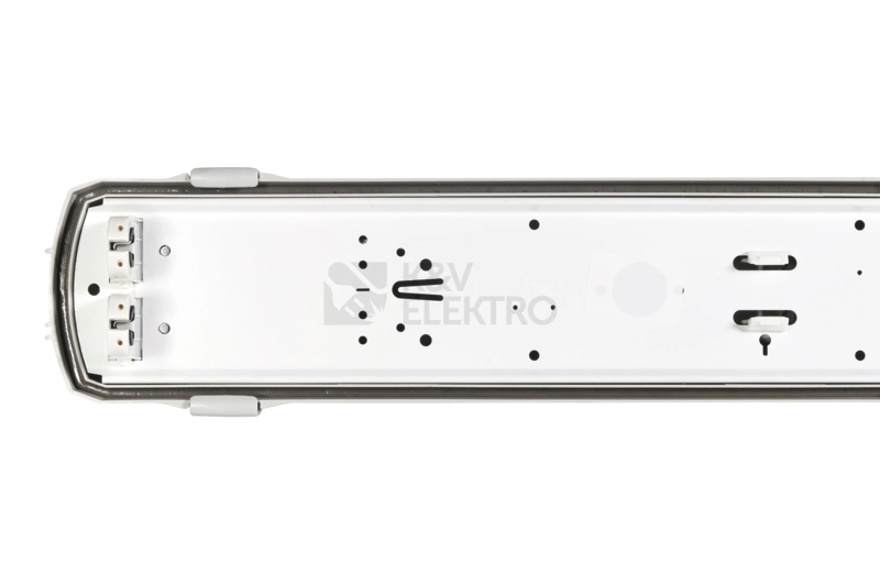 Obrázek produktu Svítidlo TREVOS PRIMA LED TUBE SLIM 2x120 PC bez LED trubic 2