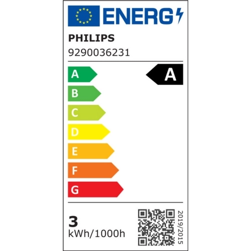 LED žárovka E27 Philips Master Filament A60 2,3W (40W) neutrální bílá (4000K) (obrázek 3)