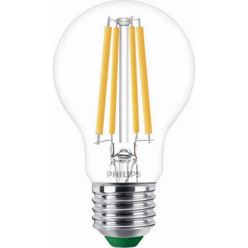 LED žárovka E27 Philips Master Filament A60 4W (60W) teplá bílá (3000K)