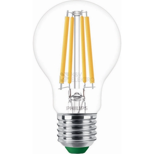 LED žárovka E27 Philips Master Filament A60 4W (60W) teplá bílá (3000K)