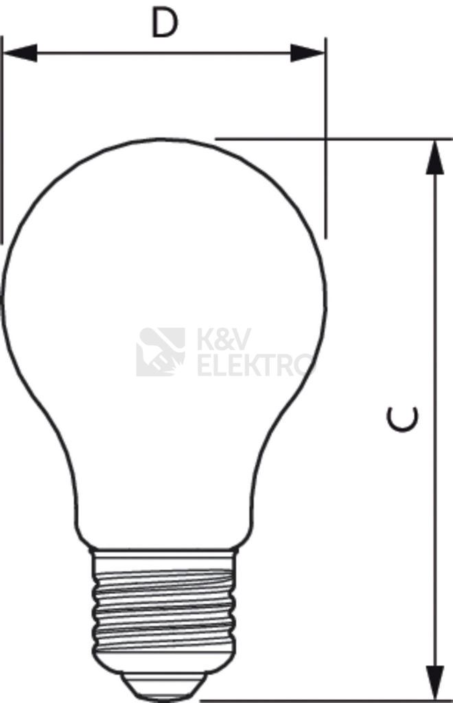 Obrázek produktu LED žárovka E27 Philips Master Filament A60 4W (60W) teplá bílá (3000K) 2