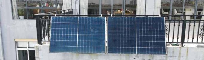 Obrázek produktu Fotovoltaický balkonový systém Haier V2.0 800/600W včetně panelů 2x 410Wp HMK1P-800D-FB 5