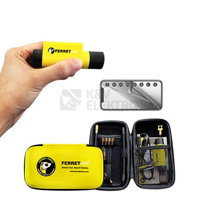 Obrázek produktu Bezdrátová inspekční minikamera Ferret Pro s integrovanou wi-fi s optickým zoomem a rychlonabíjením CFWF50A2 0