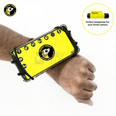 Obrázek produktu Náramek k inspekční kameře Ferret Wristband pro držení telefonu FWB360A 1