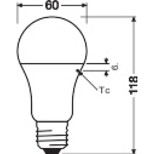 LED žárovka E27 LEDVANCE CL A FR RECYCLED 10W (75W) neutrální bílá (4000K) (obrázek 4)