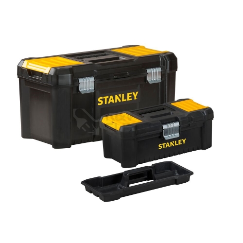  Boxy na nářadí STANLEY Essential STST1-75772 19" + 12,5" s kovovými přezkami