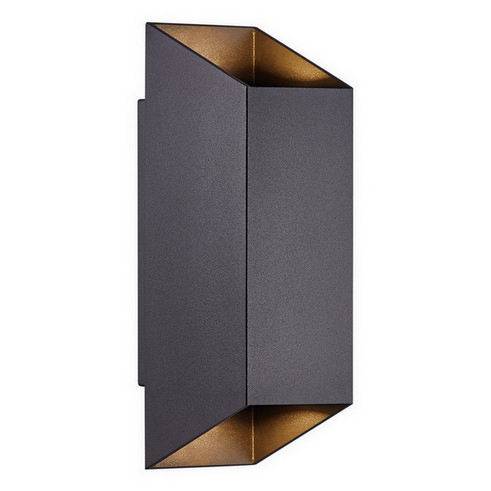 Venkovní nástěnné svítidlo NORDLUX Nico Square 22 IP54 GU10 2x70W černá 2218221003