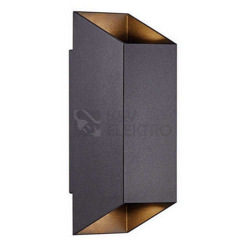 Obrázek produktu Venkovní nástěnné svítidlo NORDLUX Nico Square 22 IP54 GU10 2x70W černá 2218221003 0