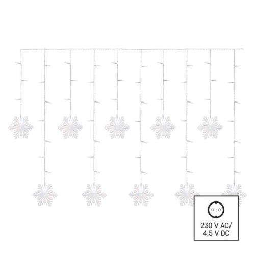 LED vánoční závěs EMOS DCGW13 vložky 150x55cm vnitřní použití studená bílá s časovačem (obrázek 5)
