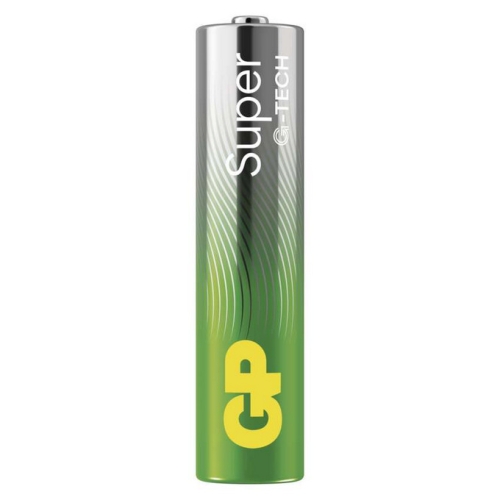 Mikrotužkové baterie AAA GP G-TECH LR03 Super alkalické (blistr 4ks)