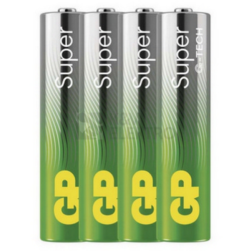  Mikrotužkové baterie AAA GP G-TECH LR03 Super alkalické (blistr 4ks)