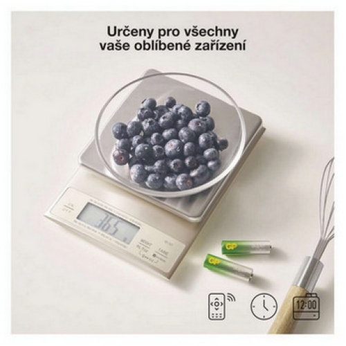 Tužkové baterie AA GP G-TECH LR6 Super alkalické (blistr 4ks)