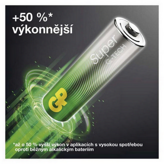Baterie D GP G-TECH LR20 Super alkalické (blistr 2ks) (obrázek 4)