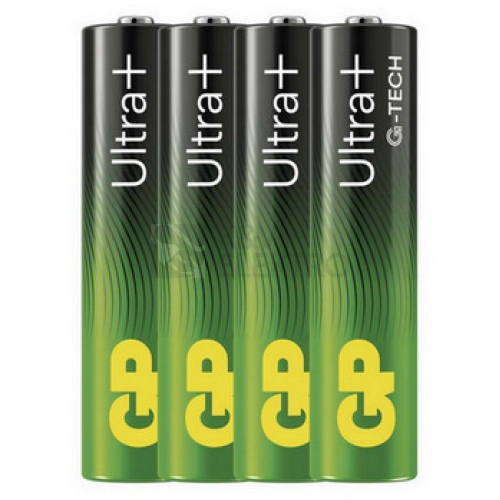  Mikrotužkové baterie AAA GP G-TECH LR03 Ultra Plus alkalické (blistr 4ks)