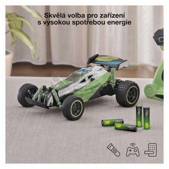 Obrázek produktu  Mikrotužkové baterie AAA GP G-TECH LR03 Ultra Plus alkalické (blistr 4ks) 9