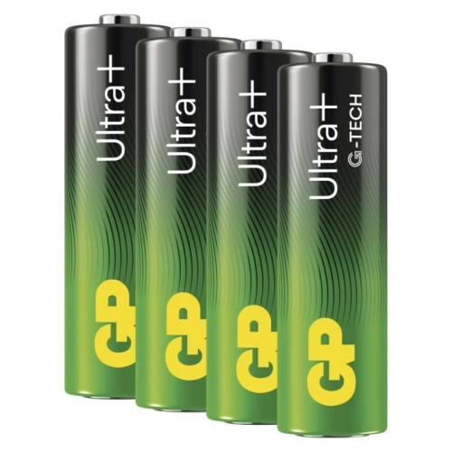 Tužkové baterie AA GP G-TECH LR6 Ultra Plus alkalické (blistr 4ks) (obrázek 9)