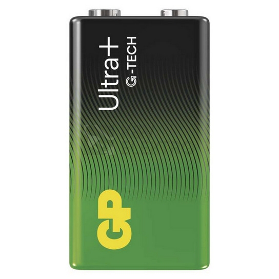 Obrázek produktu  Baterie 9V GP G-TECH 6LF22 Ultra Plus alkalická 1ks blistr 0