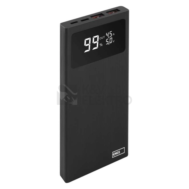 Obrázek produktu Powerbanka EMOS BetaQ 10 B0531B 10000mAh 22,5W 2