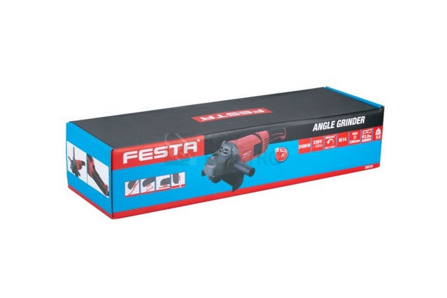 Obrázek produktu Bruska úhlová FESTA 2400W 230mm/M14 230V 28215 6