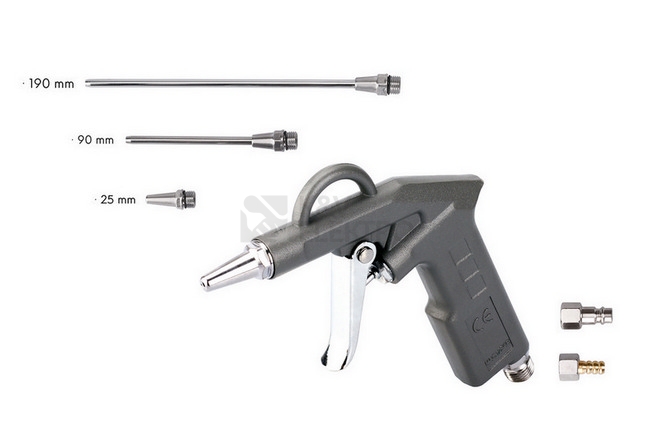 Obrázek produktu Ofukovací pistole s nástavci 25/90/190mm FESTA 48004 0