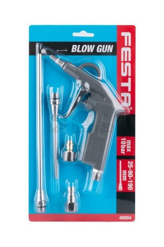 Obrázek produktu Ofukovací pistole s nástavci 25/90/190mm FESTA 48004 2