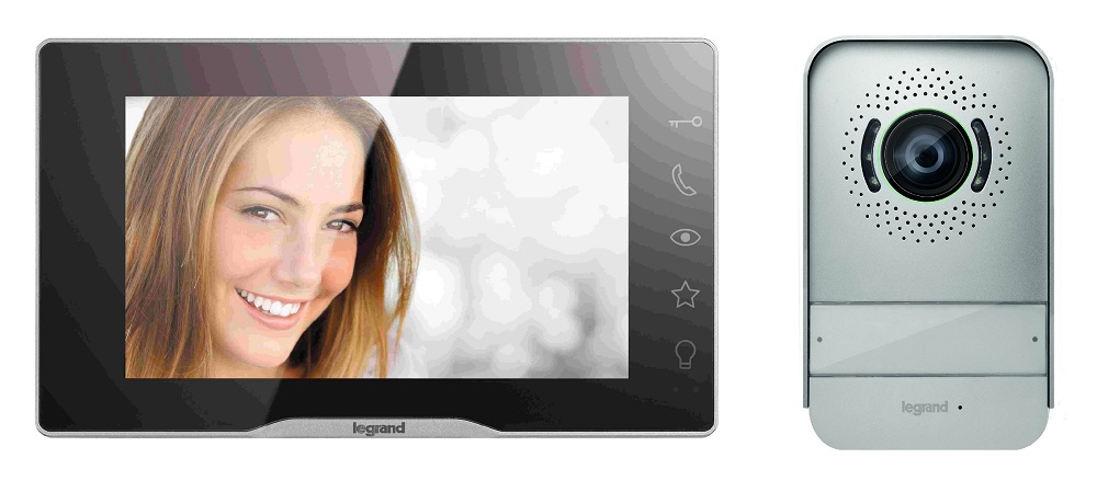 Sada domovního videotelefonu 7" Legrand EasyKit 368910