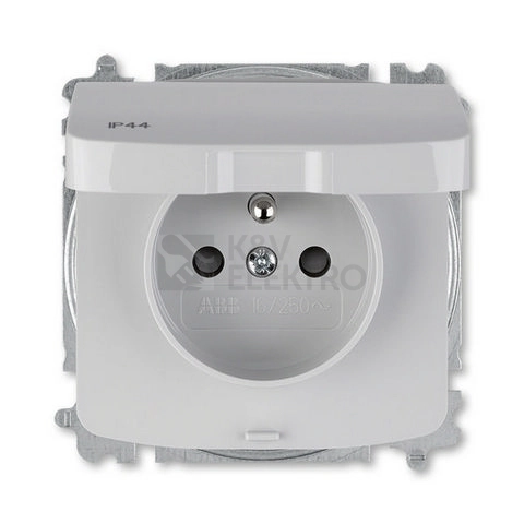 Obrázek produktu ABB Tango zásuvka IP44 šedá 6619A-A06997 S (2CHA196997A6517) 0