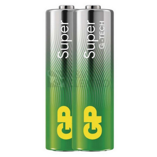  Tužkové baterie AA GP G-TECH LR6 Super alkalické (fólie 2ks)