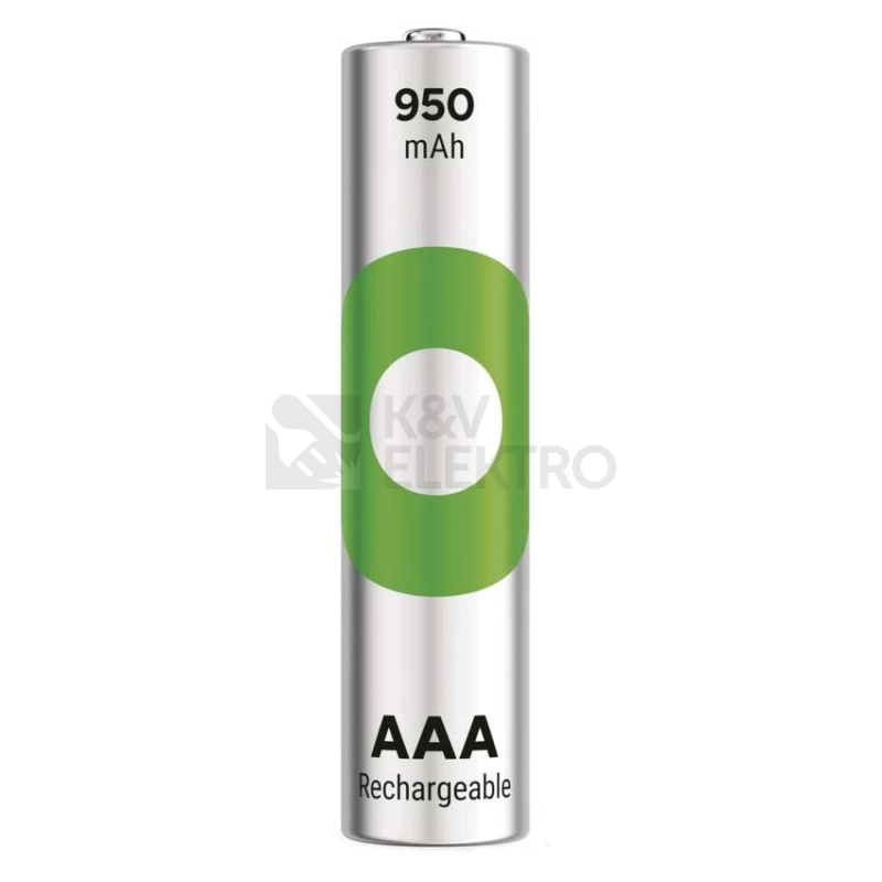 Obrázek produktu Nabíjecí mikrotužkové baterie AAA GP ReCyko HR03 950mAh NiMH B25112 (2ks v papírové krabičce) 2
