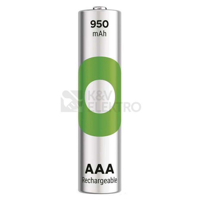 Obrázek produktu  Nabíjecí mikrotužkové baterie AAA GP ReCyko HR03 950mAh NiMH B25112 (2ks v papírové krabičce) 1