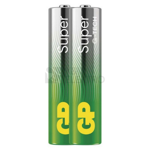 Mikrotužkové baterie AAA GP G-TECH LR03 Super alkalické (fólie 2ks)