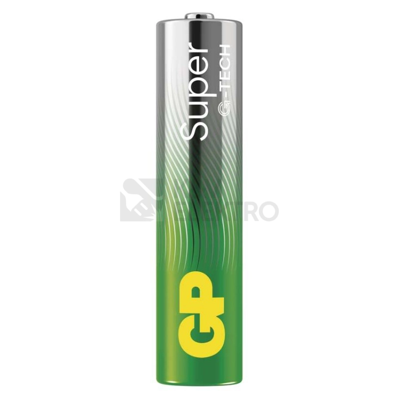Obrázek produktu Mikrotužkové baterie AAA GP G-TECH LR03 Super alkalické (fólie 2ks) 6