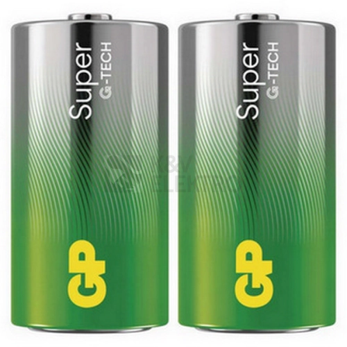 Baterie C GP G-TECH LR14 Super alkalické (fólie 2ks)