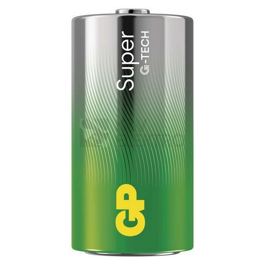 Obrázek produktu  Baterie C GP G-TECH LR14 Super alkalické (fólie 2ks)
 1