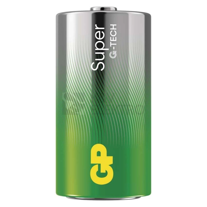 Obrázek produktu Baterie C GP G-TECH LR14 Super alkalické (fólie 2ks)
6