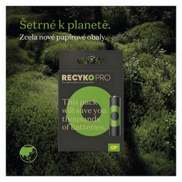 Nabíjecí tužkové baterie AA GP ReCyko Pro Professional HR6 2000mAh NiMH B2220 (blistr 6ks) (obrázek 7)