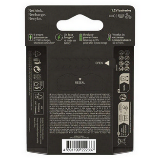Nabíjecí tužkové baterie AA GP ReCyko Pro Professional HR6 2000mAh NiMH B2220 (blistr 6ks) (obrázek 10)
